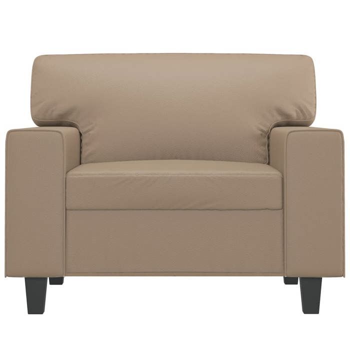 VidaXL Fauteuil, Siège avec Accoudoirs et Dossier Rembourrés, Canapé avec Coussin, Meuble de Salle de Séjour, Moderne, 359411