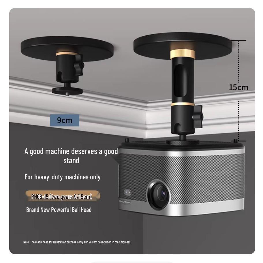SiYing PH68 Heavy-Duty Ceiling Projector Mount for XGIMI H3, SRSpro2, JM N3.