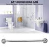 Barra de seguridad para bañera de acero inoxidable de 50 cm de grosor para baño, ducha e inodoro.