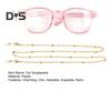Cat Sunglasses Retro Pet Glasses with Gold Chain for Cats Small Dogs Pet Dress-up Costume Accessories for Photos Cosplay Parties