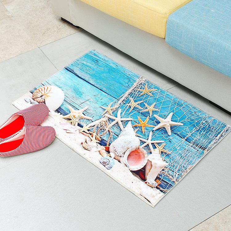 Home Cartoon Door Mat 3D Carpet 3D Print Carpet Home Bathroom Anti Slip Floor Mat Door Mat