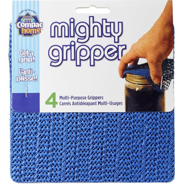 Compac Home Mighty Gripper Non-Slip Pads Bottle and Jar Opener, Also Used as a Nonslip Pad to Stabilize Pictures, Keyboards, Lamps, Furniture, and