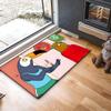 ANIME T-Tuca Bertie Floor Mat Absorbent Floor Mat Non-Slip Entrance Rug for Bathrooms Restrooms and Toilets