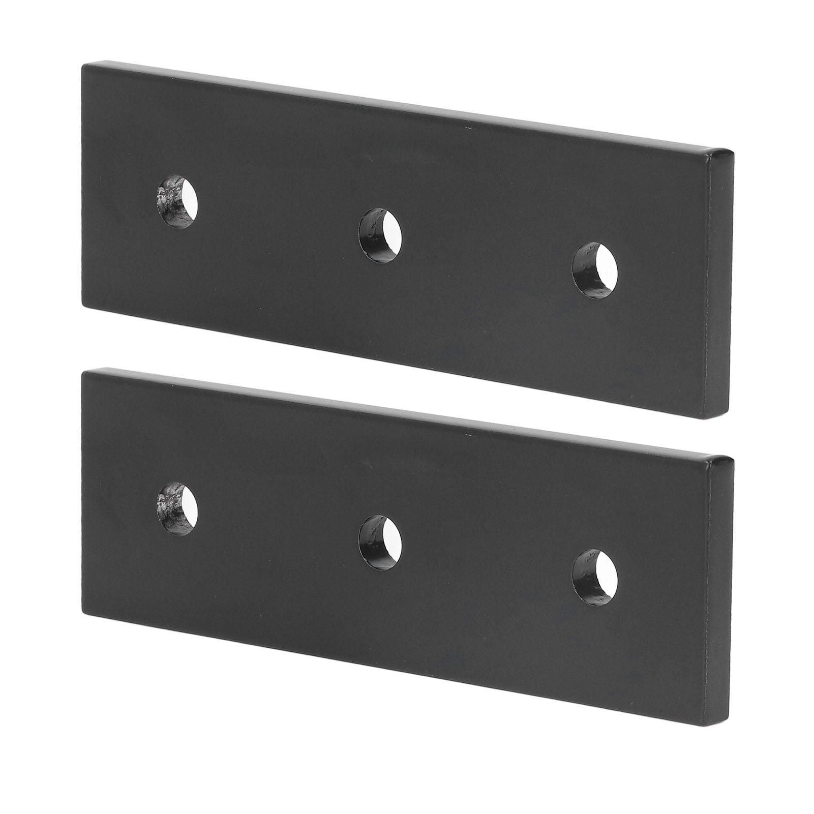 

2 шт. Соединительная пластина Алюминиевый сплав 3 отверстия Ремонтный плоский кронштейн Доска для мебели 4040