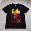 Korn T Shirt Horror Teddy Bear Graphic Metal Band Tee Adults Kids Black