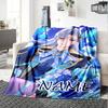 Customizable Genshin Impact1 Throw Blanket – Personalized Name, All-Season Cozy Snug Blanket, Machine Washable, Personalized Blanket