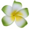 Women Girls Foam Plumeria Flower Hair Clip