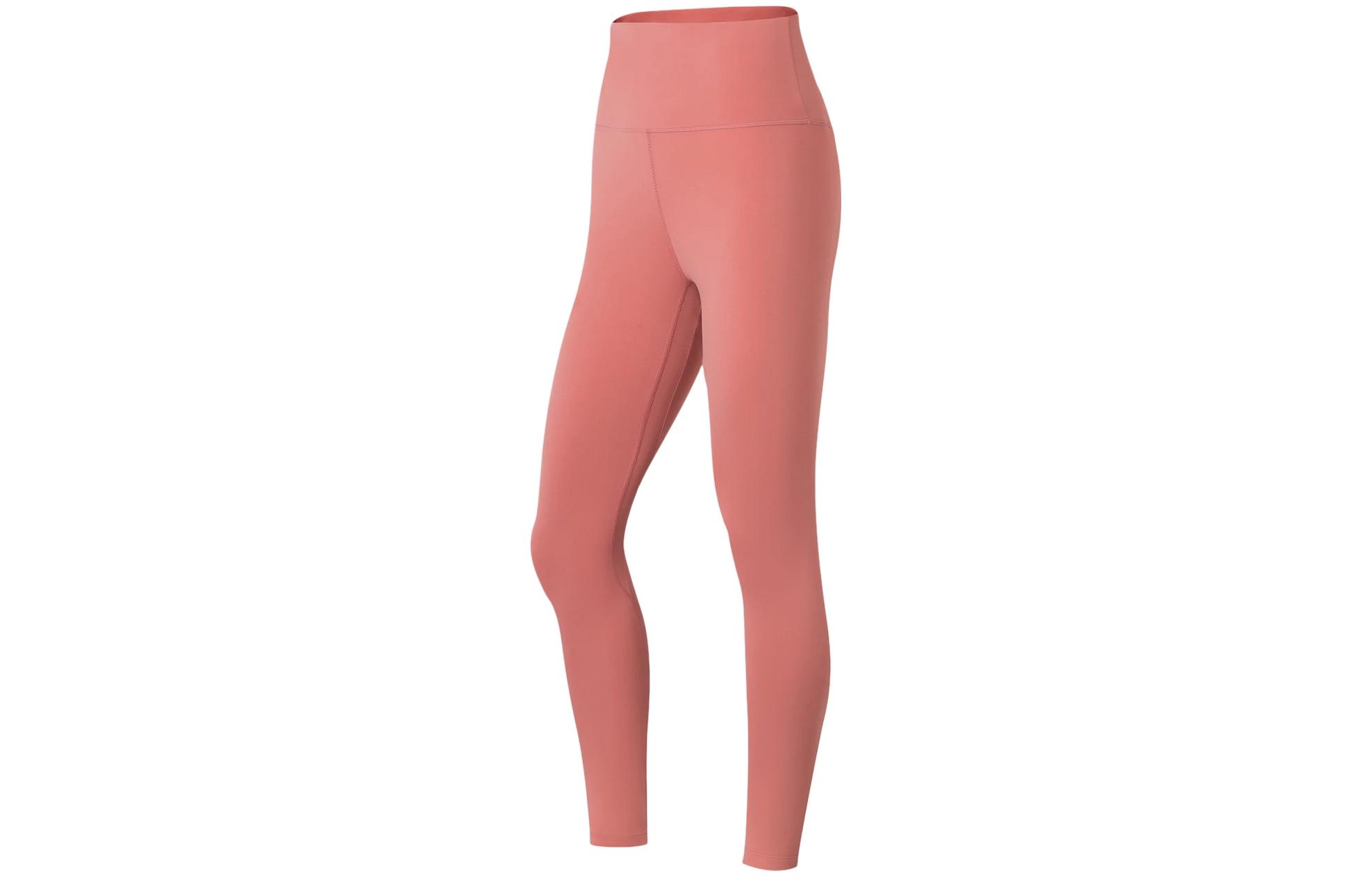 Li Ning Fitness Series Sports Pants Women s Rose Pink Thin AULS056-6 M