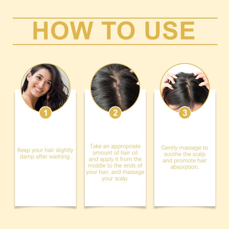 Dry Damaged Hair Oil Regeneration Deep Moisturizing Nourishes Scalp Adds Shine Softens Frizz Home Care