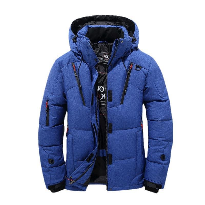 Winter Windproof Outdoor Warm Down Jacket Men's Thick Short Korean Down Jacket Men's Jacket