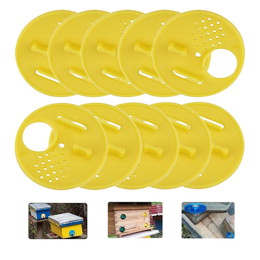 20pc Plastic Bee  Door / Entrance Disc / Bee Hive Nuc Box Entrance Gate Tool
