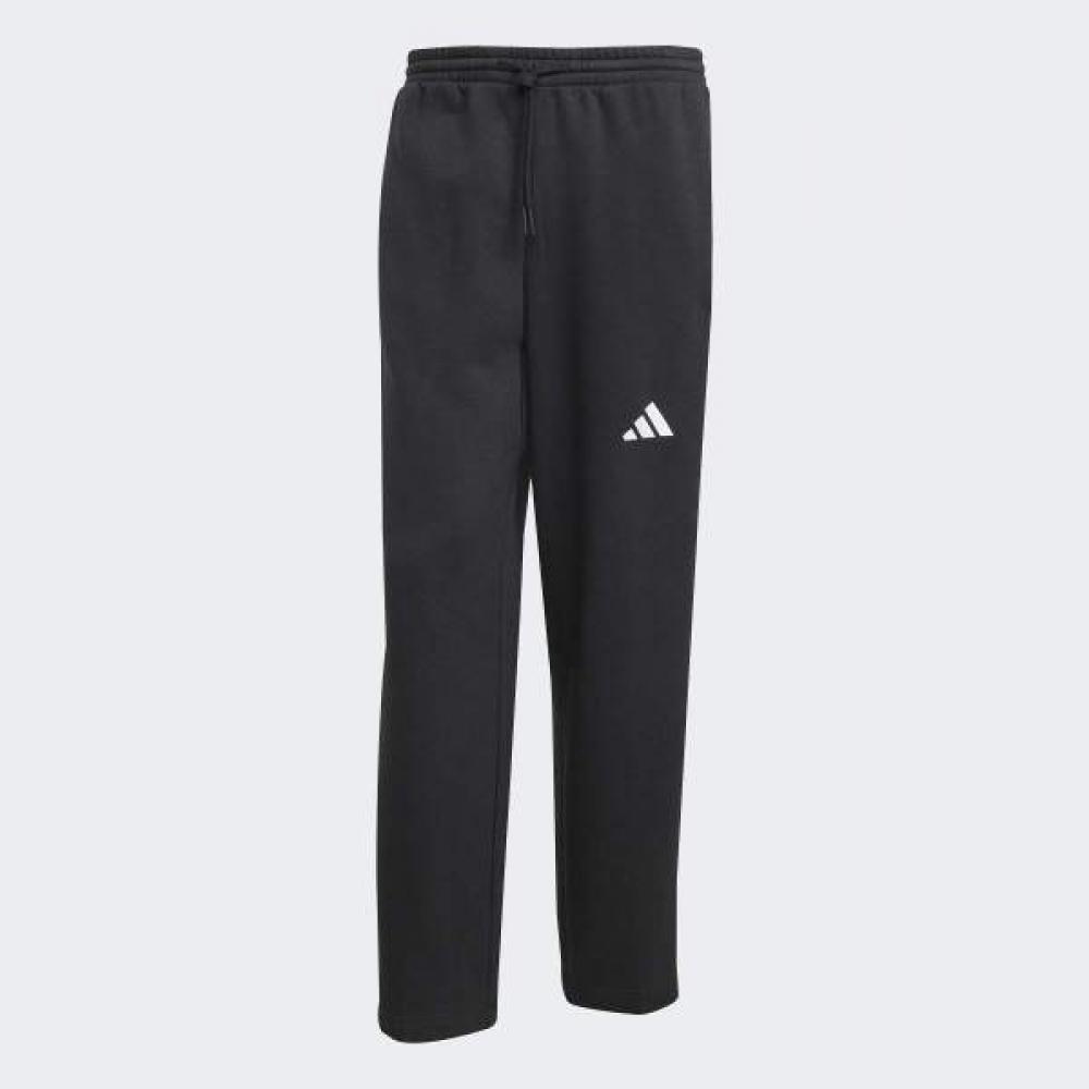 Adidas Unisex Cozy Loose Fit Essential 3 Stripe Fleece Pants