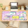 Desk Mat Cute  Mouse Pad Nonslip Rubber Gamer Balance Computer Mat Decoracion Deskmat Laptop Office Large