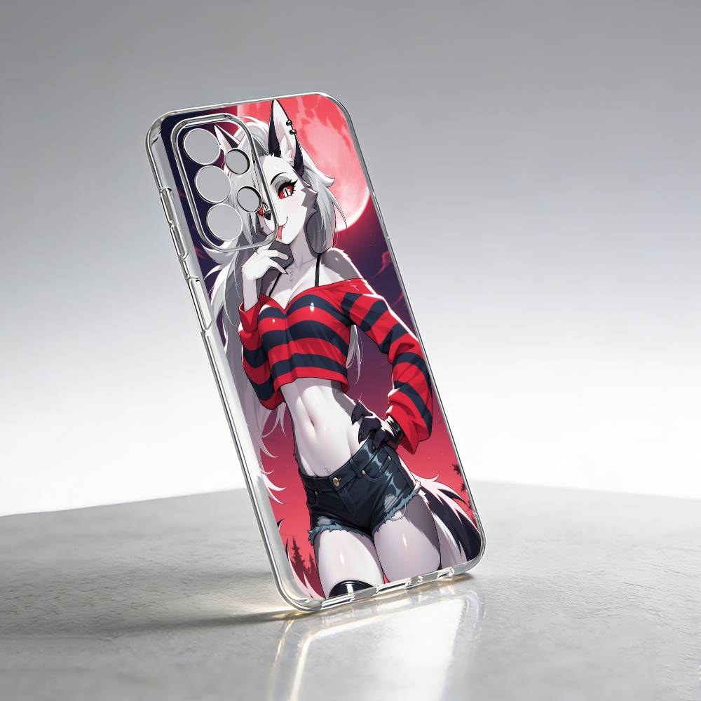Helluva Boss Loona-a   Phone Case Transparent Silicone Soft For Samsung S25,S24,S21,S22,S23,S30,Ultra,S20,Plus,Fe