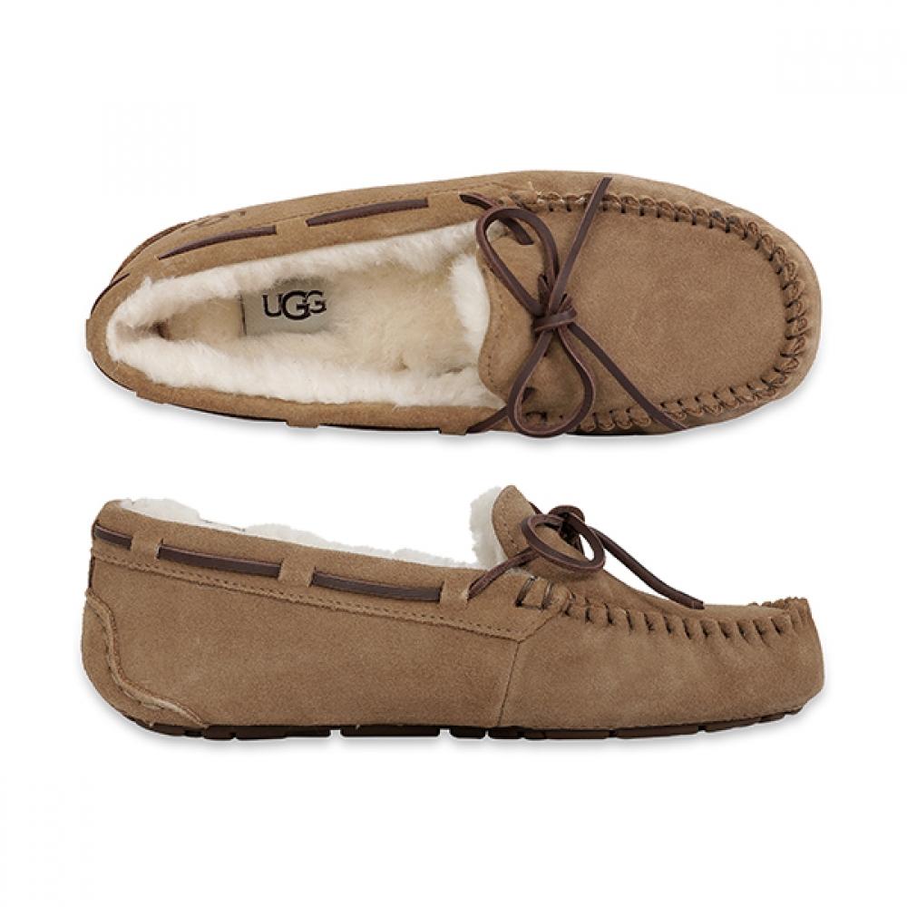 

Ugg 1107949 Che Dakota Каштановые Мокасины Балетки 1107949 CHE (5)