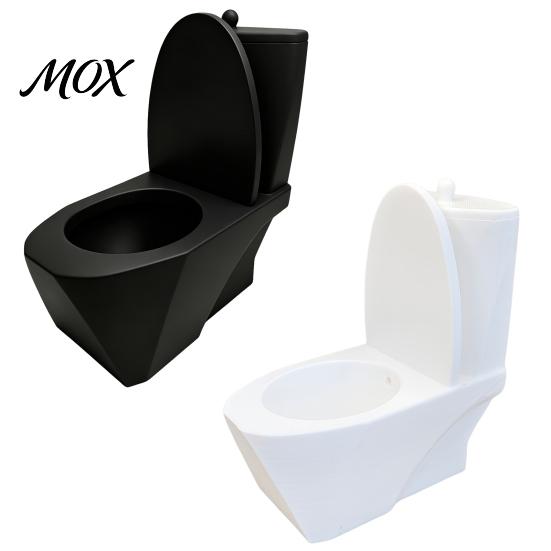 Flower Pot for Desk Toilet Shaped Pot, 3D Printed Planter with Storage Humorous Tank, Creative Plant And Bathroom Decor Unique Gardening Gift Friends