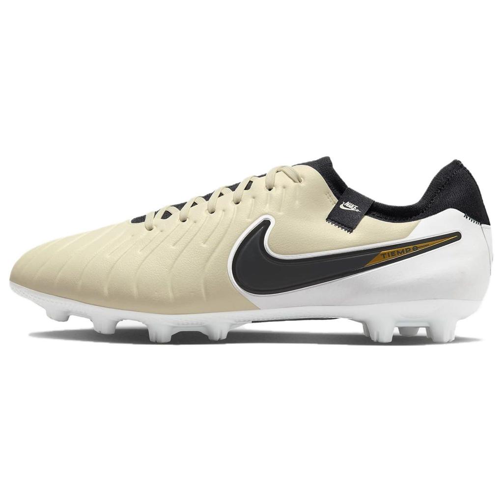 Nike Tiempo Legend 10 Pro Round Toe Lace-Up HG (Rubber Short Studs) Shock Absorbing Non-Slip Durable Soccer Shoes Unisex Soccer Shoes DV4332-700