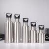 Portable Stainless Steel Water Bottle with handle 2000ml/1000ml/500ml Sports Flasks Travel Cycling Hiking Camping bicycle flask