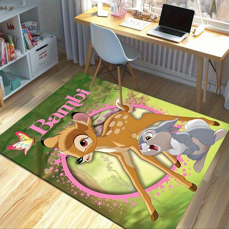 1pc. Bambi Deer and Rabbit Outdoor Rug Home Decorative Carpet Gift for Room Office Flooring Matz041409