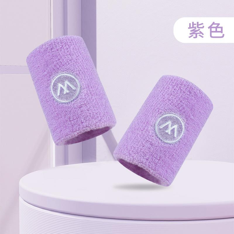 Sports Headbands Basketball Towel Wrist Wraps Sweat Absorbing Wrist Wraps for Running Soccer Yoga Hair Bands Wrist Wraps