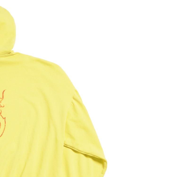 Balenciaga Logo Printed Oversize Hoodie Unisex 761458TPVN77175