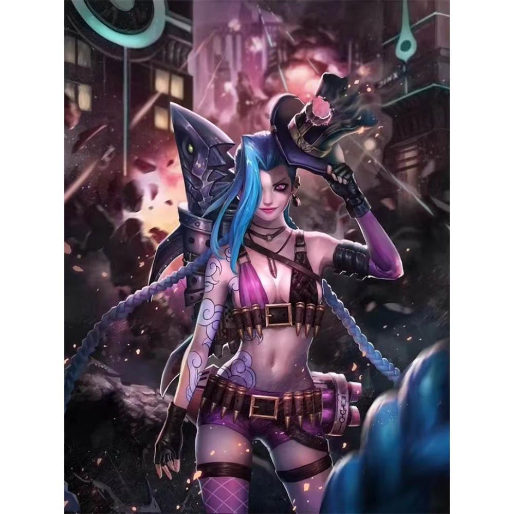Diamond Painting Family Full Crystal Resin Diamond Dot Arts Anime Character Drill Embroidery Set Mosaic Painting Kits