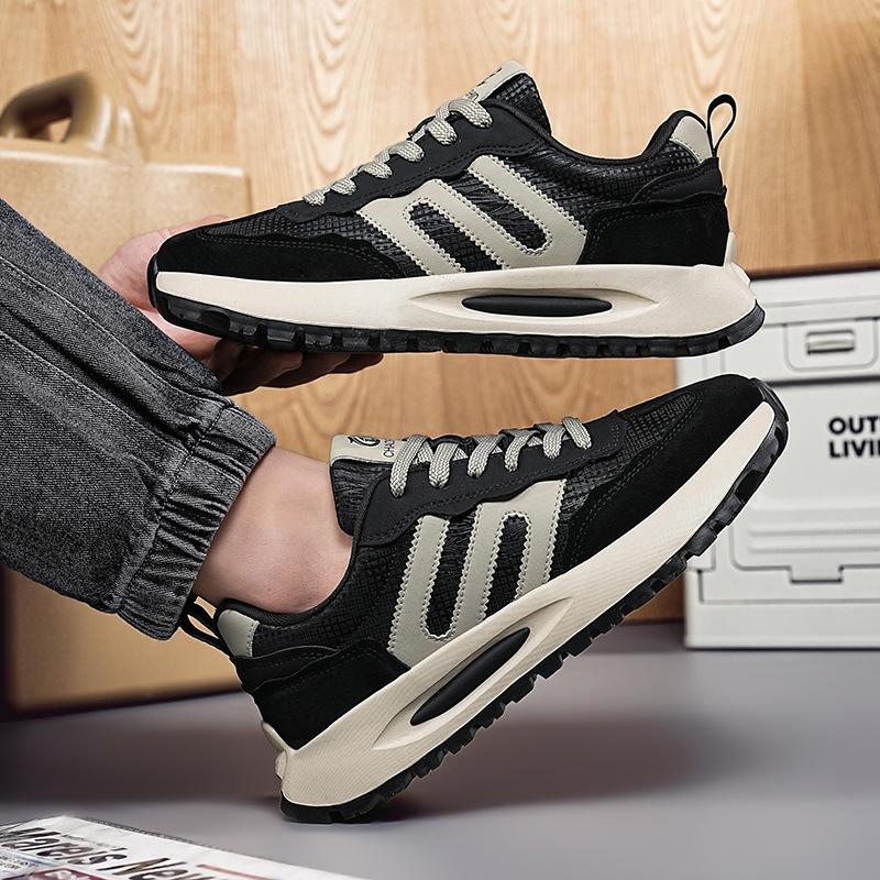 Men's shoes autumn and winter new sports and leisure shoes versatile trendy thick-soled heightening shoes European station Forrest Gump shoes men'