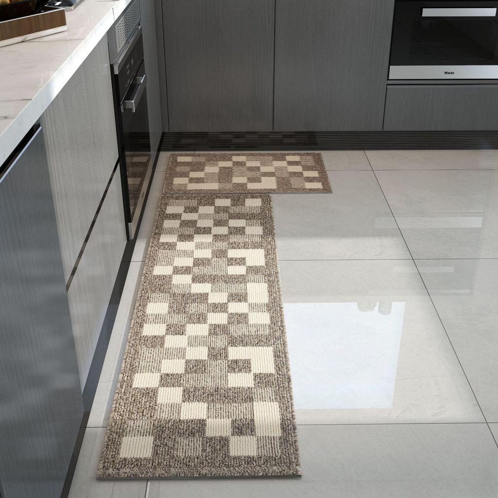 Comfortable, Non-Slip, Stain-Resistant Kitchen & Bedside Floor Mat: Water-Absorbent, Easy-Clean, Formaldehyde-Free