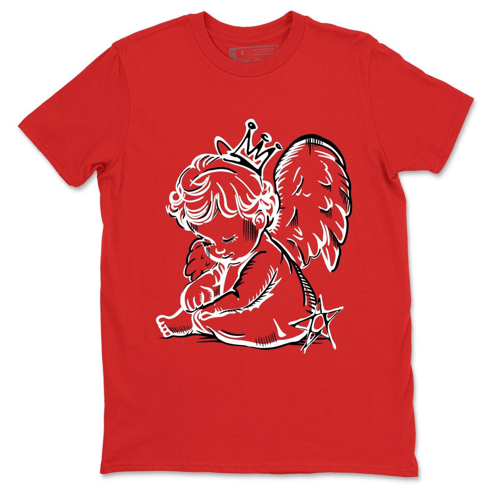 Neon Angel Graphic Tee - Streetwear T-Shirt L