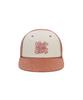 Bajal Graffiti Two-Tone Ordinary Ball Cap Brown