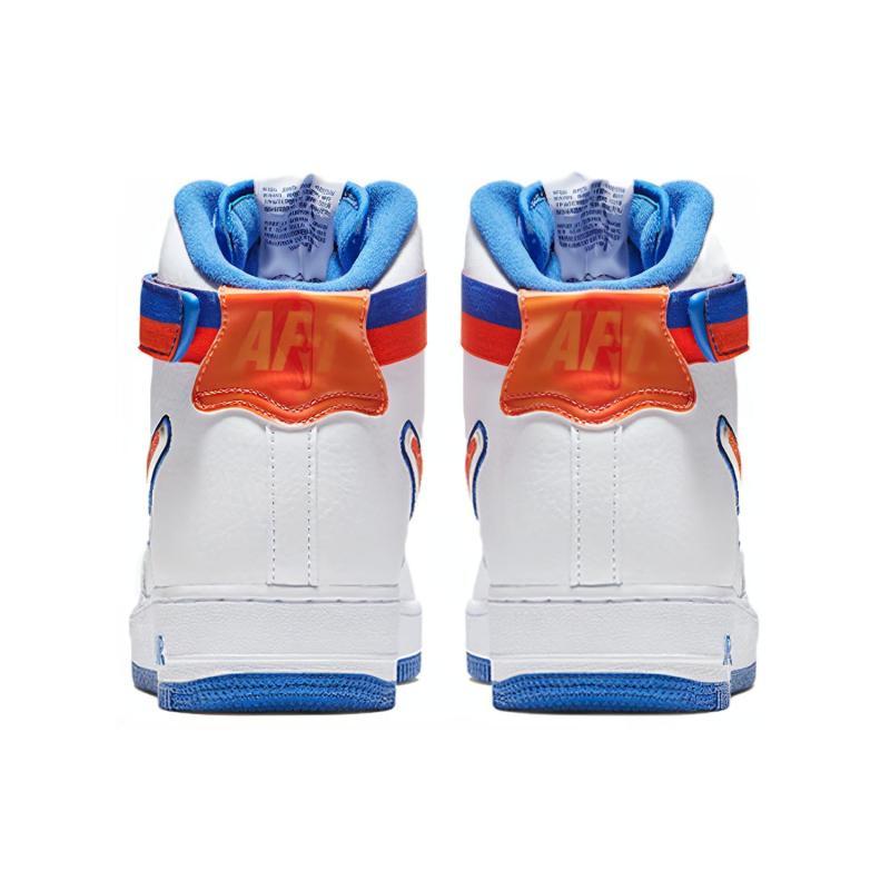 Nike Air Force 1 High Sport Nba White Team Orange Game Royal Sneakers AV3938-100