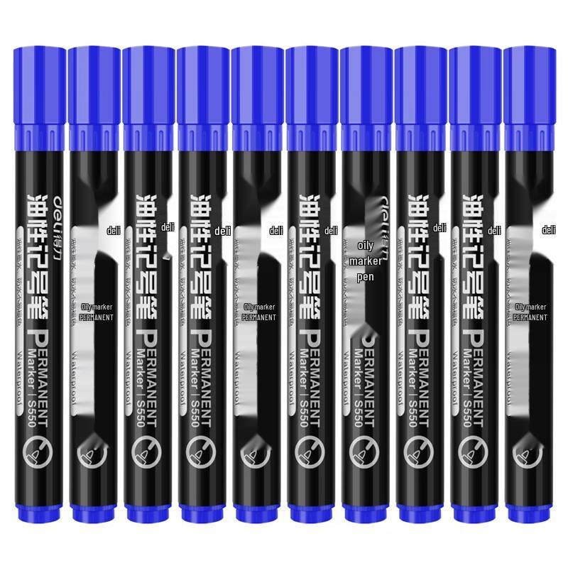 Deli S550 Oil-Based Marker Pens