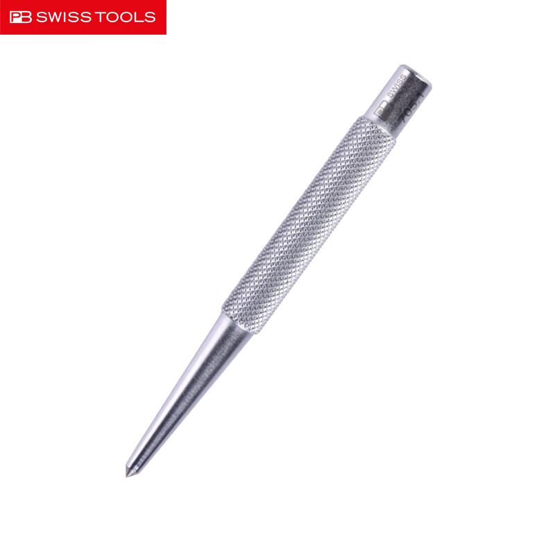 PB SWISSTOOLS Knurled Round Handle Center Punch