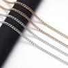 5 Yards/Rolle Metall-Aluminium O-förmige Ketten Gold Silber Farbe Verdrehte Kette für DIY Schmuckherstellung Kleidung Tasche Zubehör Zubehör