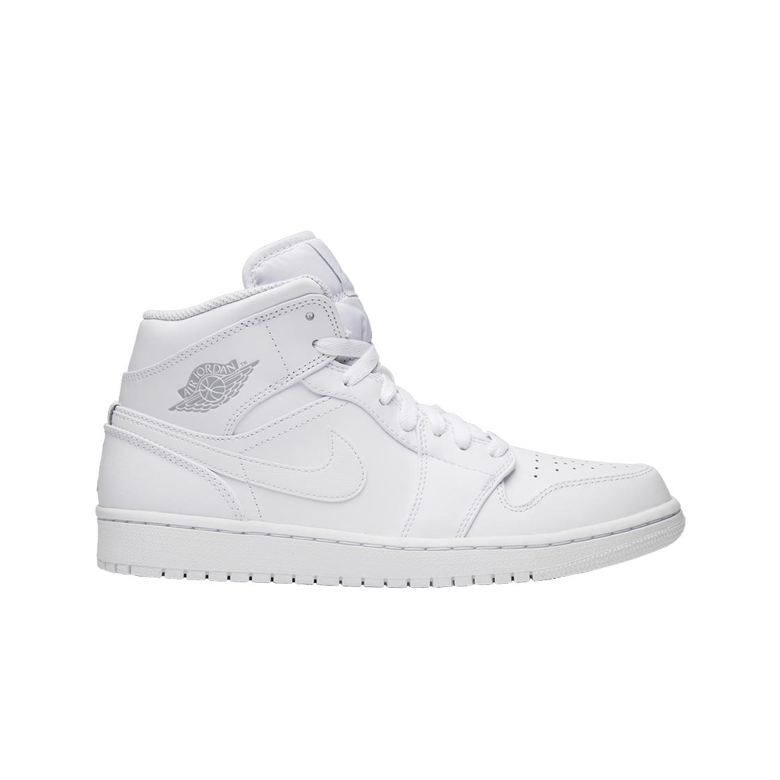 

Jordan 1 Mid Triple Белый 275