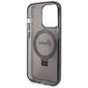 Guess Guhmp13Xhrsgsk Iphone 13 Pro Max 6.7 Czarny/Black Hardcase Ring Stand Script Glitter Magsafe