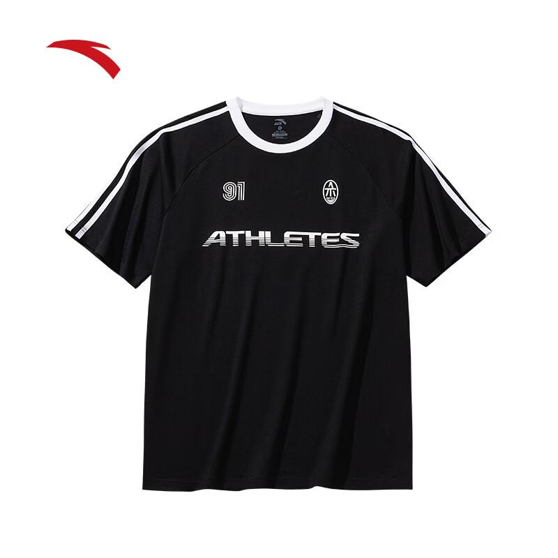 Anta Unisex Cotton Color Block Football Style T-shirt XL