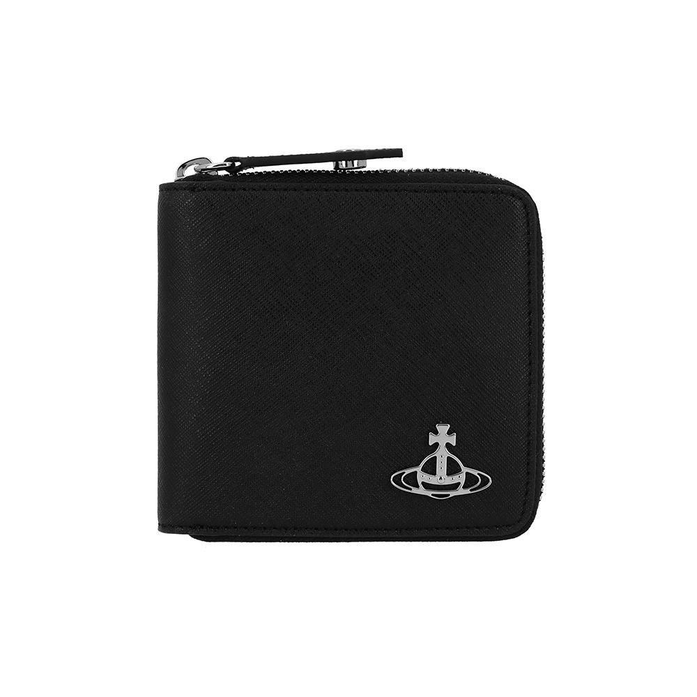 

Vivienne Westwood 5107004ku S0021 N401 Saffiano Zip Around Bifold Wallet 5107004KU S0021 N401