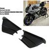 Motorcycle Side Winglet,Motorcycle Side Spoiler Front Fairing Aerodynamic Winglets for 250 Z900 Z1000 (Glossy Black)