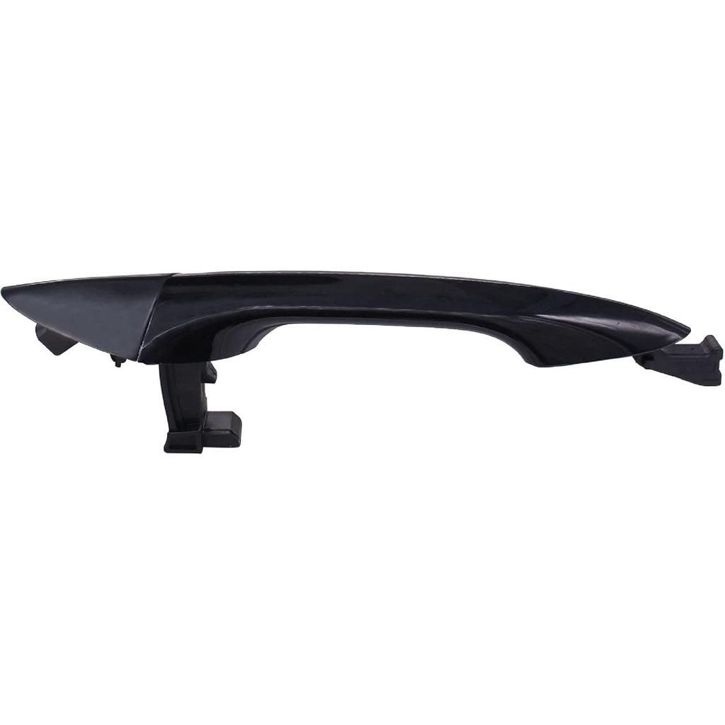 Black Rear Left Driver Side Exterior Door Handle for Elantra 2011-2016