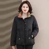 Women's Winter Fleece-Lined Short Padded Jacket
