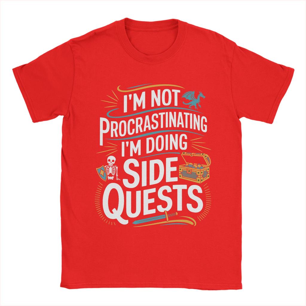 Neck Humorous Gaming Graphic Unisexs T Shirts Vintage Tees Short Sleeve Round Neck TShirts Pure Cotton 4XL 5XL 6XL Clothing