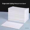 100 Thickened Waterproof Disposable Bed Sheets for Salons & Hospitals - Breathable, with Opening, Ideal for Foot Baths & Isolation