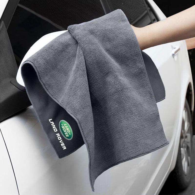 Automobile Beauty Cleaning Cloth Wash Accessories Car Tools for Land Rover SVR Emblem Freelander 3 SVR L320 L330 Defender Range Rover Evoque