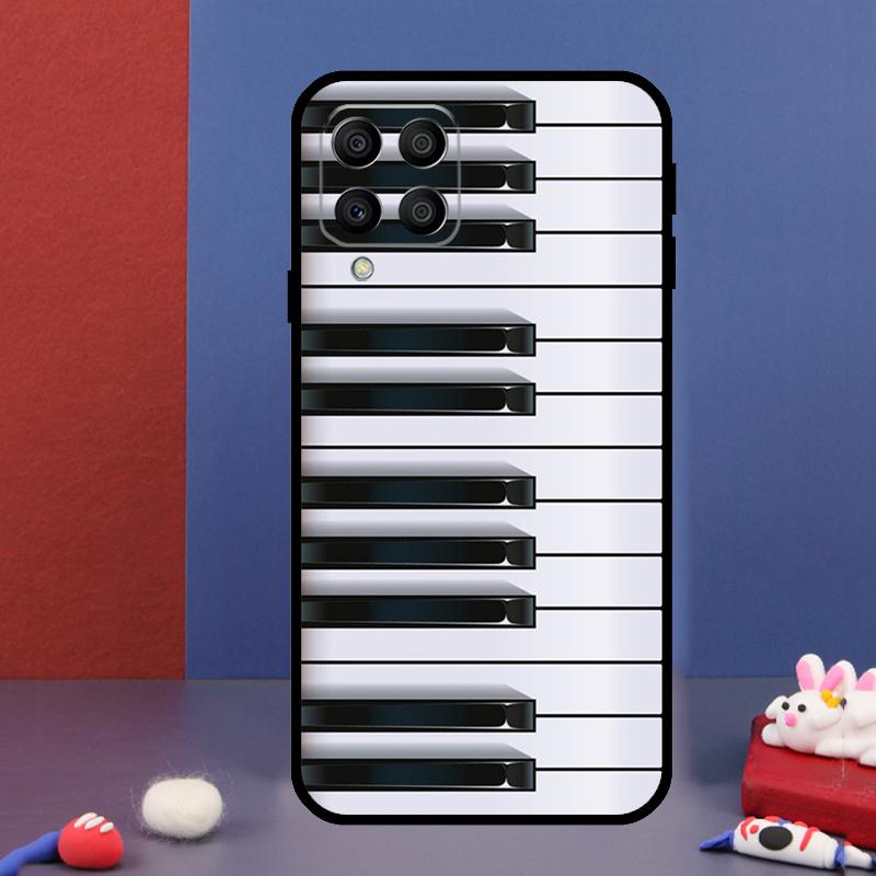 

Piano Keys Musical For Samsung Galaxy M31 M51 M33 M13 M23 M53 M15 M55 M14 M34 M54 M20 M30s M32 M52 Phone Case Samsung M55