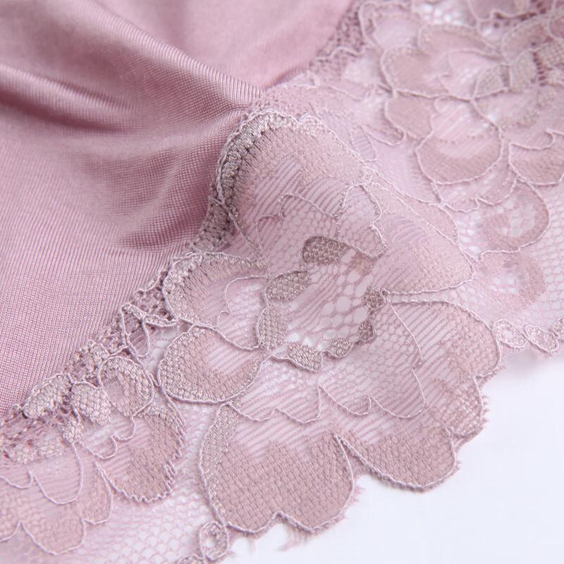 Jin San Ta Women's Seamless Lace Silk Briefs NZF7A204
