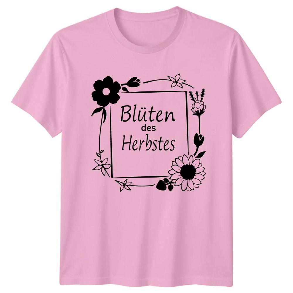 Blten Des Herbstes Unisexs TShirt Autumn Floral Nature Birthday Gift For Her