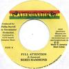 7inch Record BERES HAMMOND - Full Attention NONE XTerminator Jamaica Reggae, Ska & Dub Used