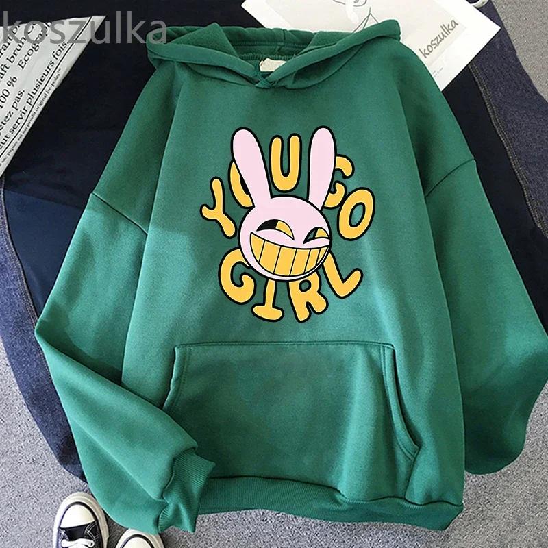 The Amazing Digital Circus Jax Hoodies Mode Frauen Harajuku Lustige Kawaii Hoodies Unisex Casual Vintage Pullover Sweatshirts
