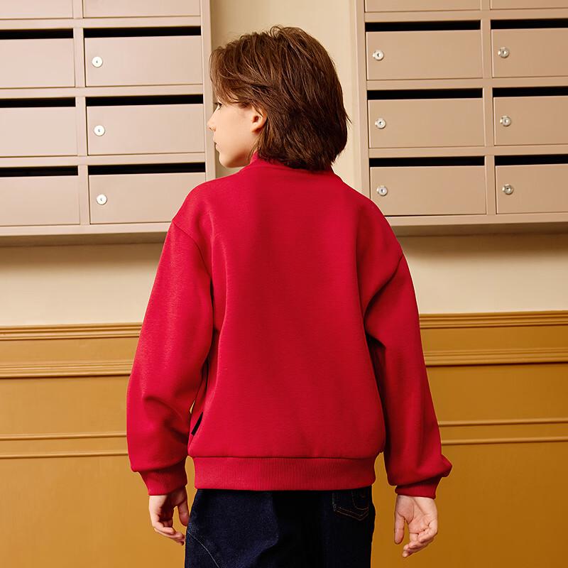 Champion Kids' Fleece-lined Mock Neck Pullover Sweatshirt